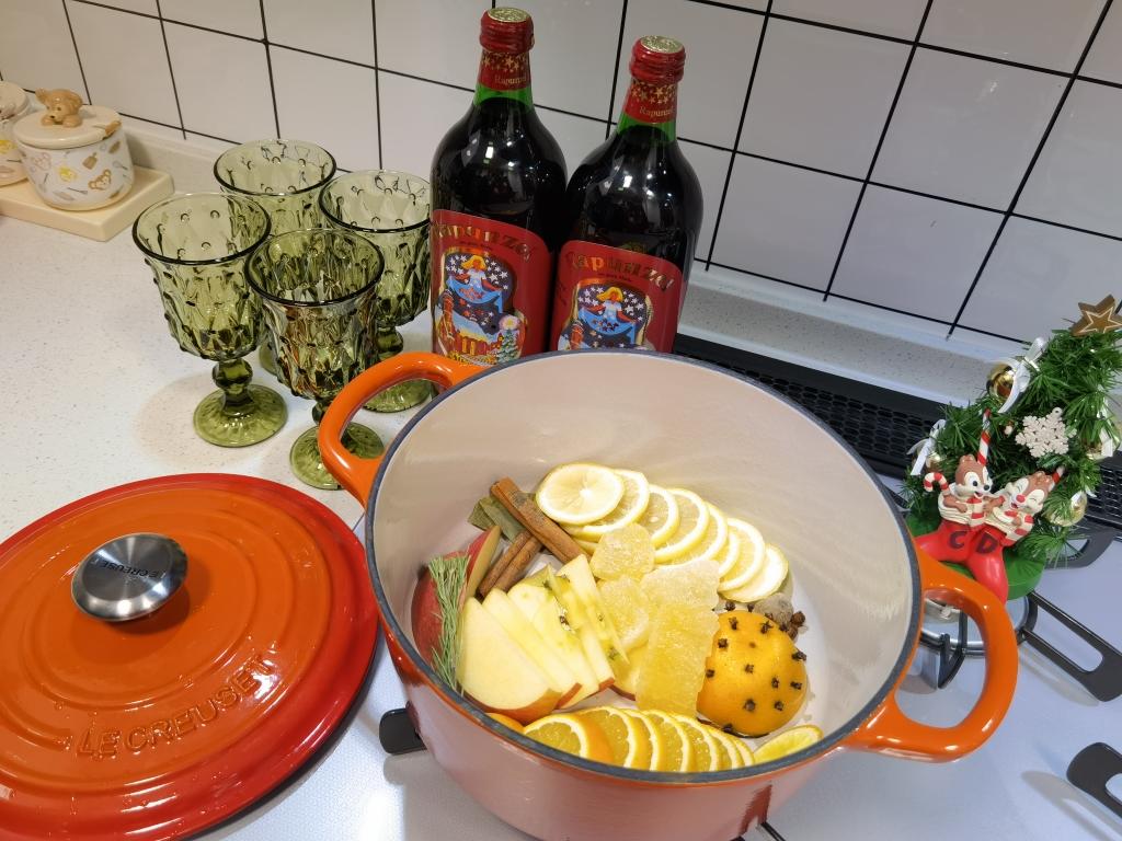 圣诞夜的热红酒