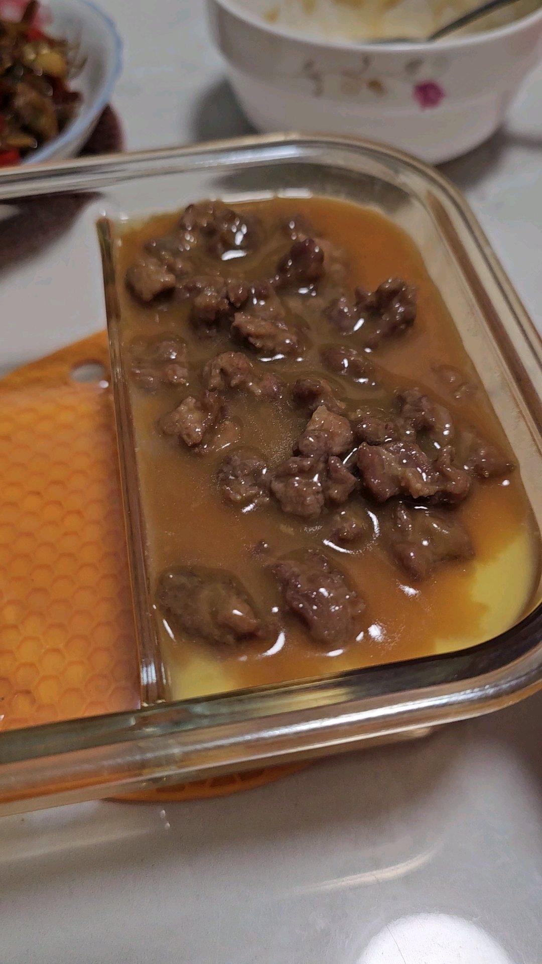 比布丁还要嫩，老少皆宜的肉沫蒸蛋