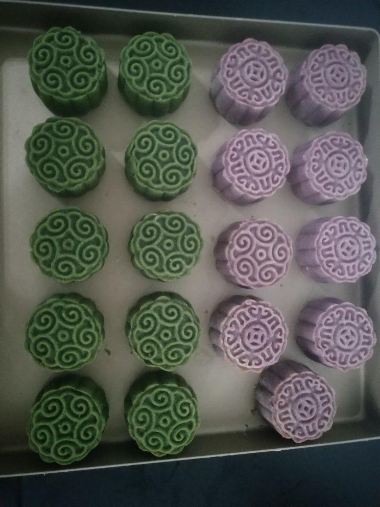 桃山皮月饼皮白豆沙（小美版）