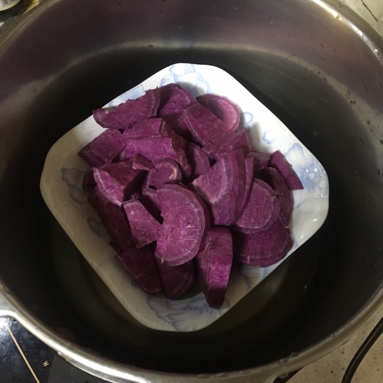 紫薯月饼（蒸）的做法 步骤3