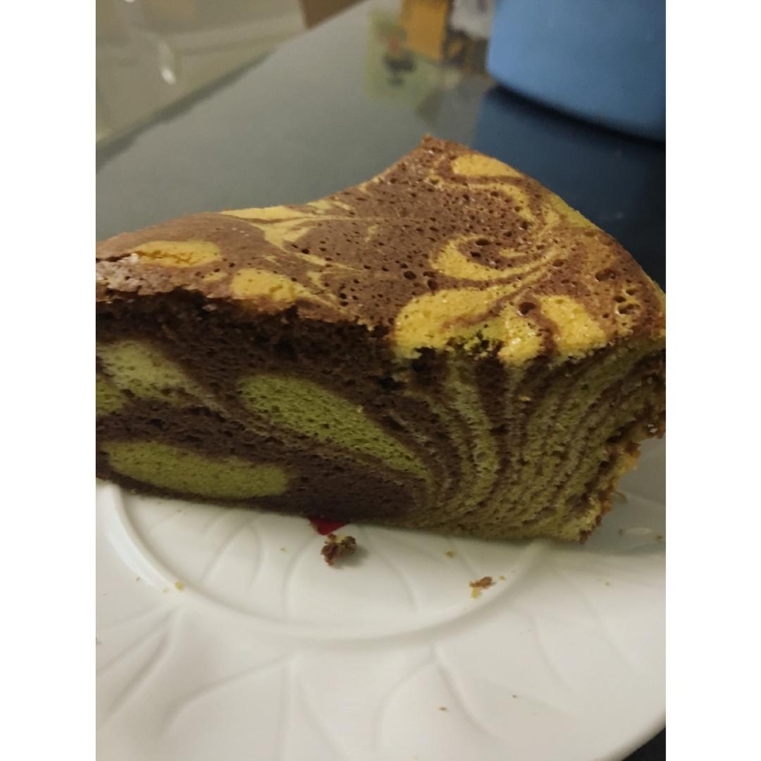 “老公”炫彩戚风蛋糕