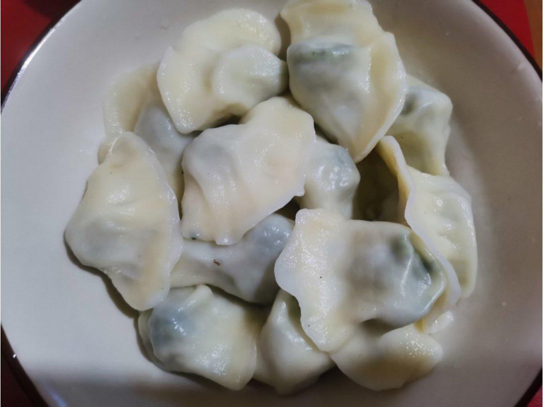 荠菜馅饺子（纯素）