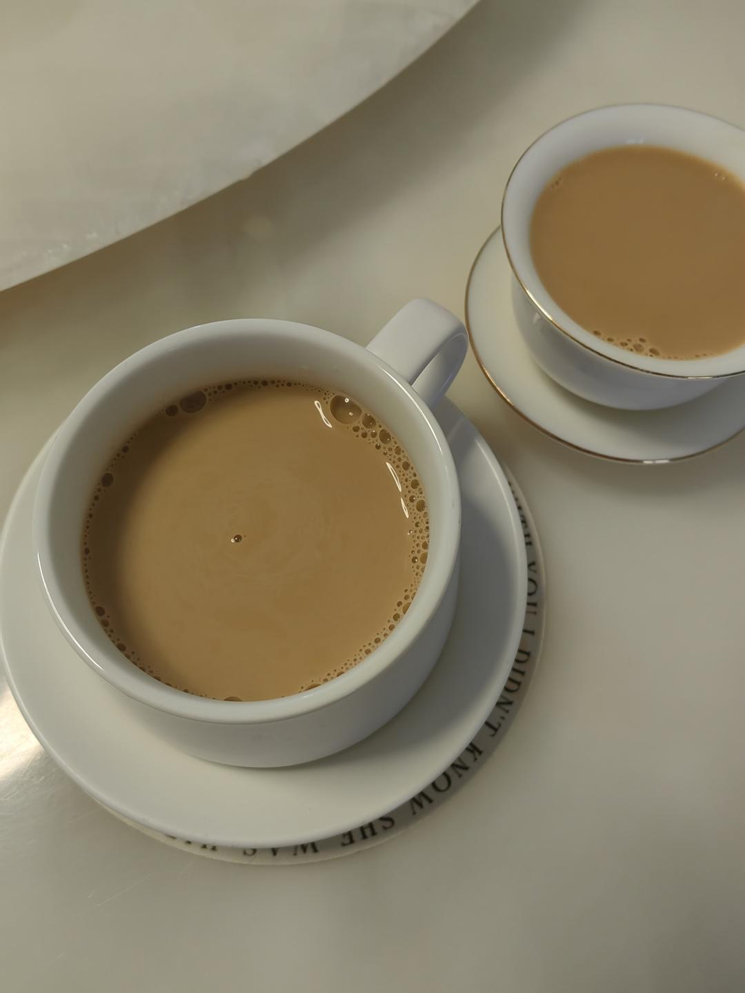 红茶咖啡拿铁鸳鸯（仿星巴克）