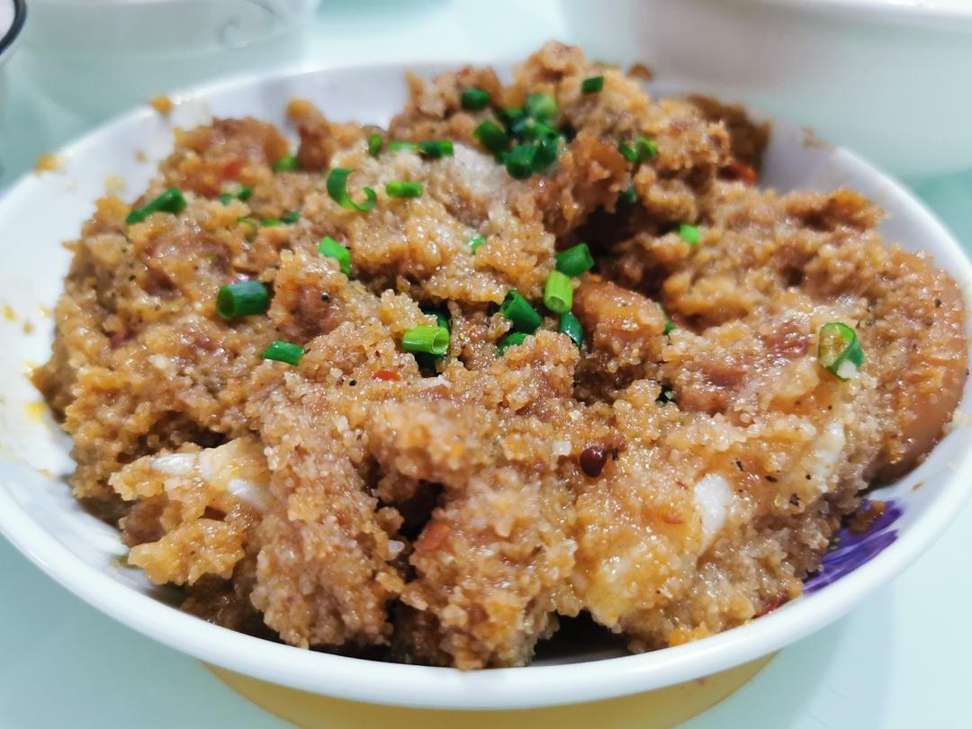 绝绝子！甩饭店几条街的粉蒸肉（粉蒸排骨）
