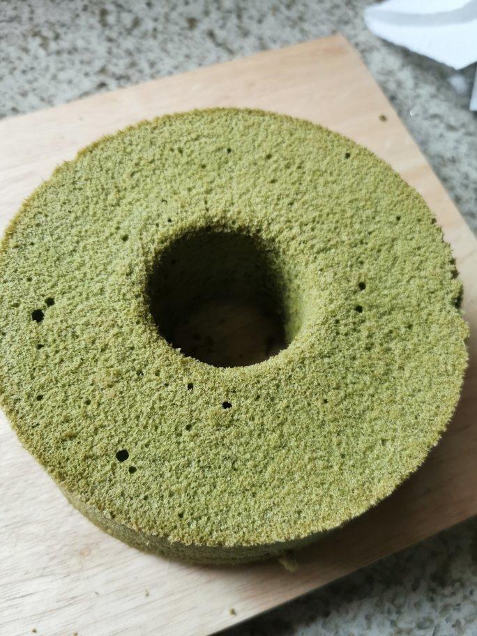 抹茶戚风~14厘米加高戚风模或者17厘米普通戚风模