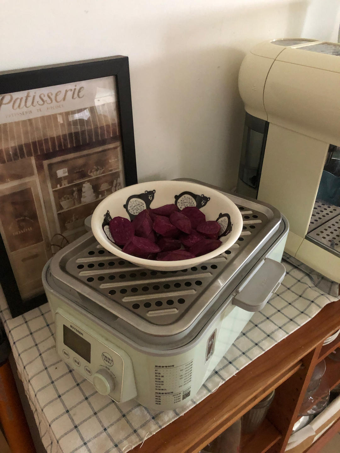 紫薯蒸糕【蒸煮炖锅食谱12月】