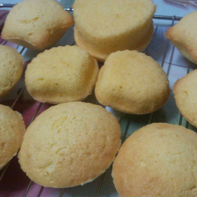 柠檬玛德琳蛋糕