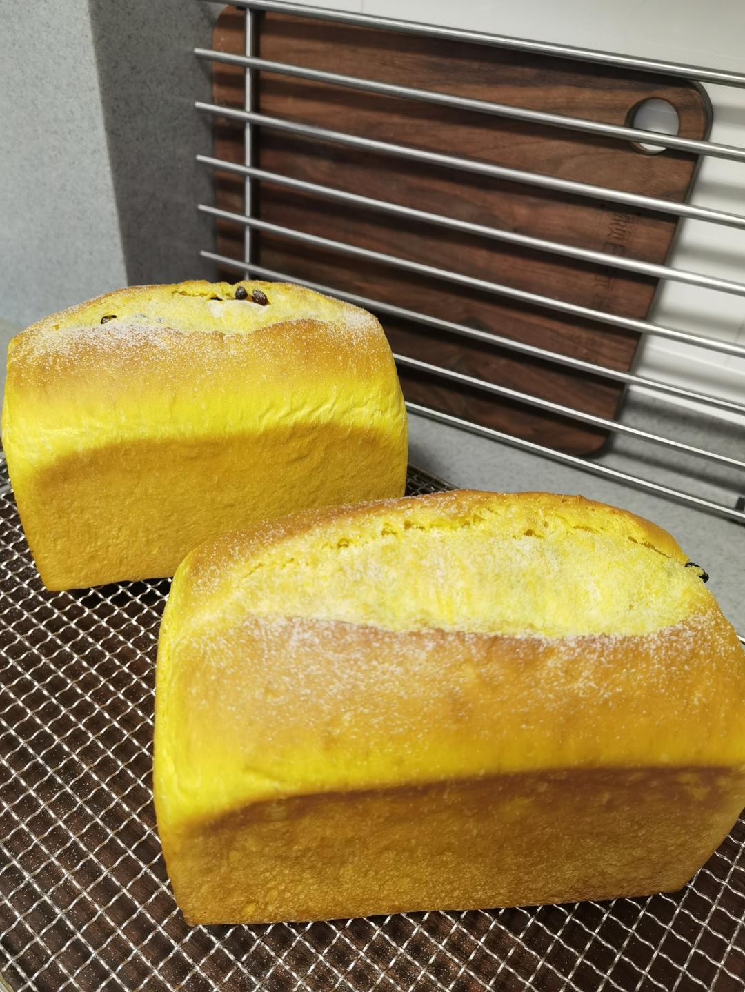 超级软~特浓奶香南瓜吐司