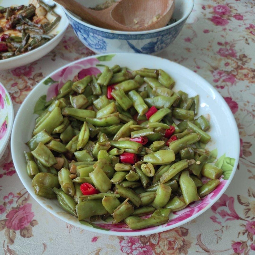 超级下饭的家常菜～清炒四季豆