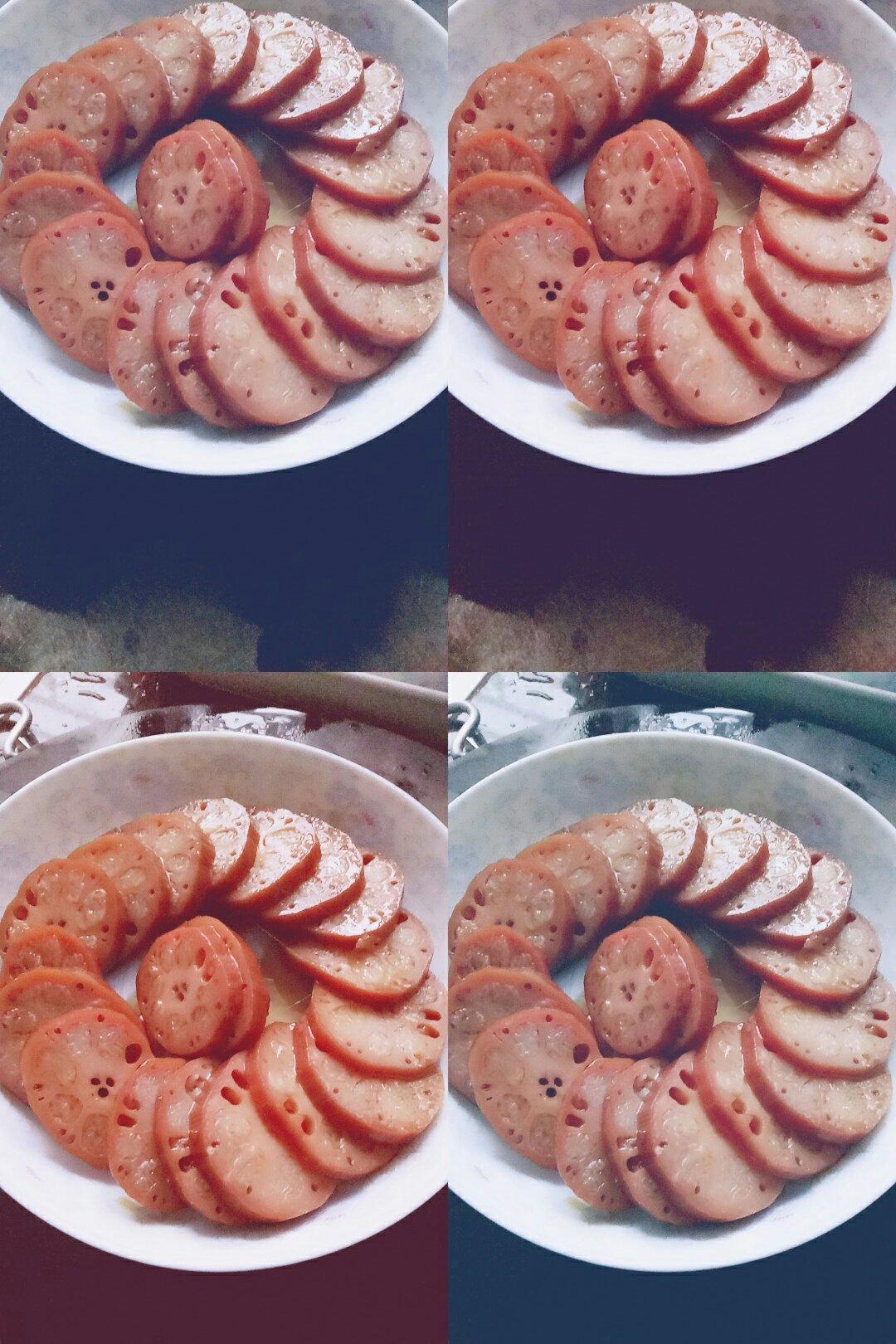 蜜汁糯米藕