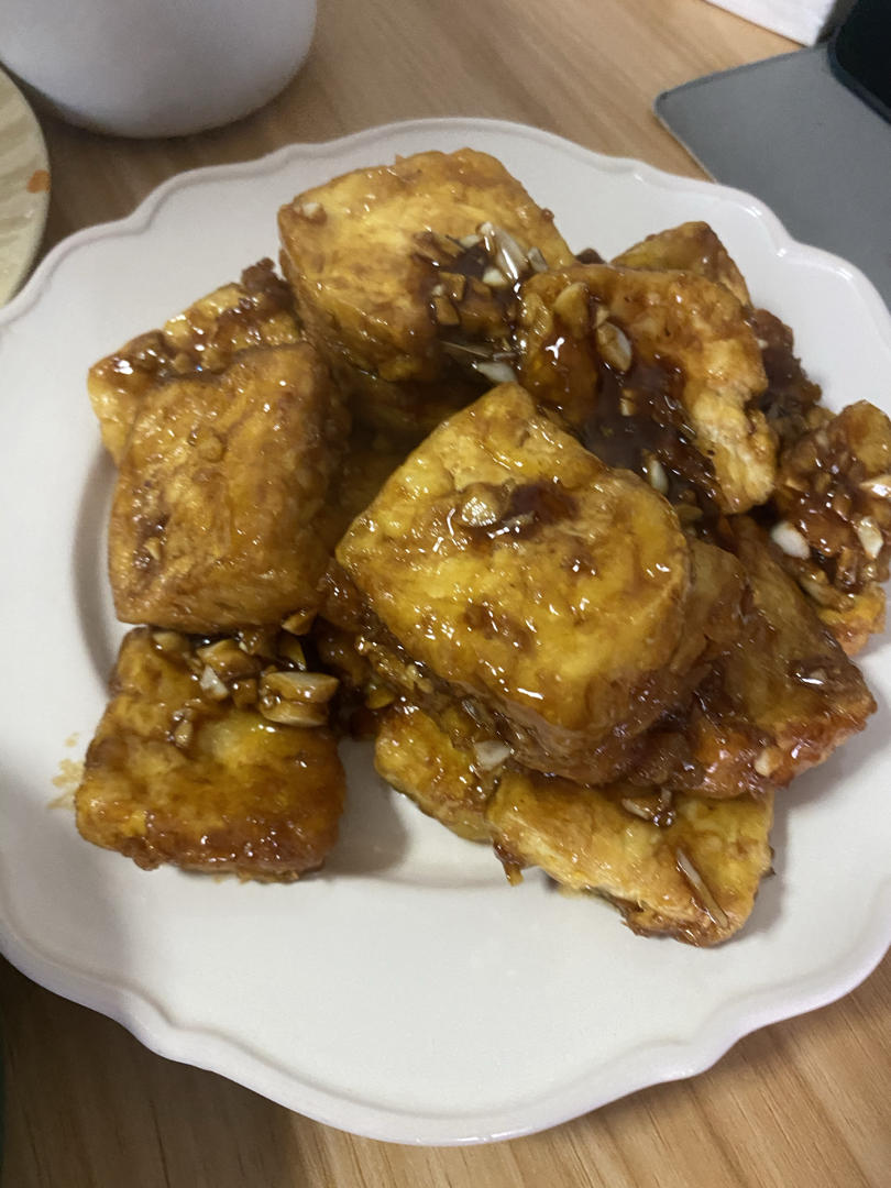 无敌好吃的香煎豆腐