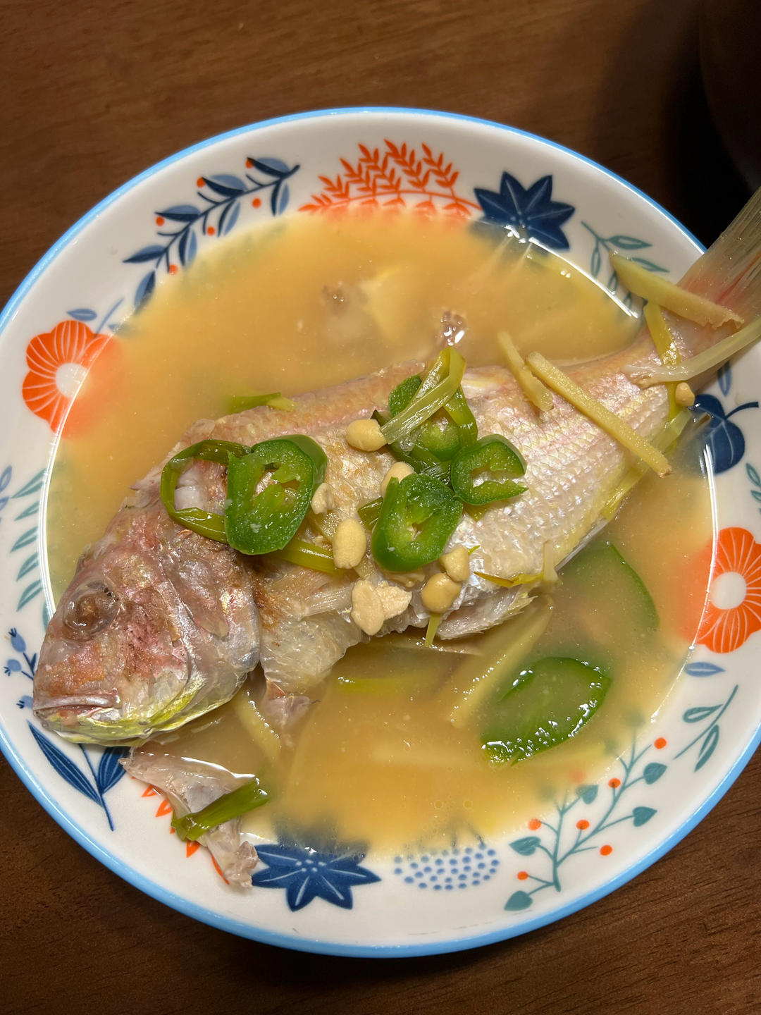 普宁豆酱烧红杉鱼