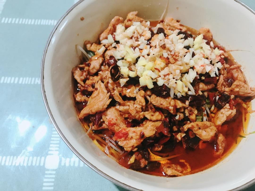 堂妈小厨——水煮肉片
