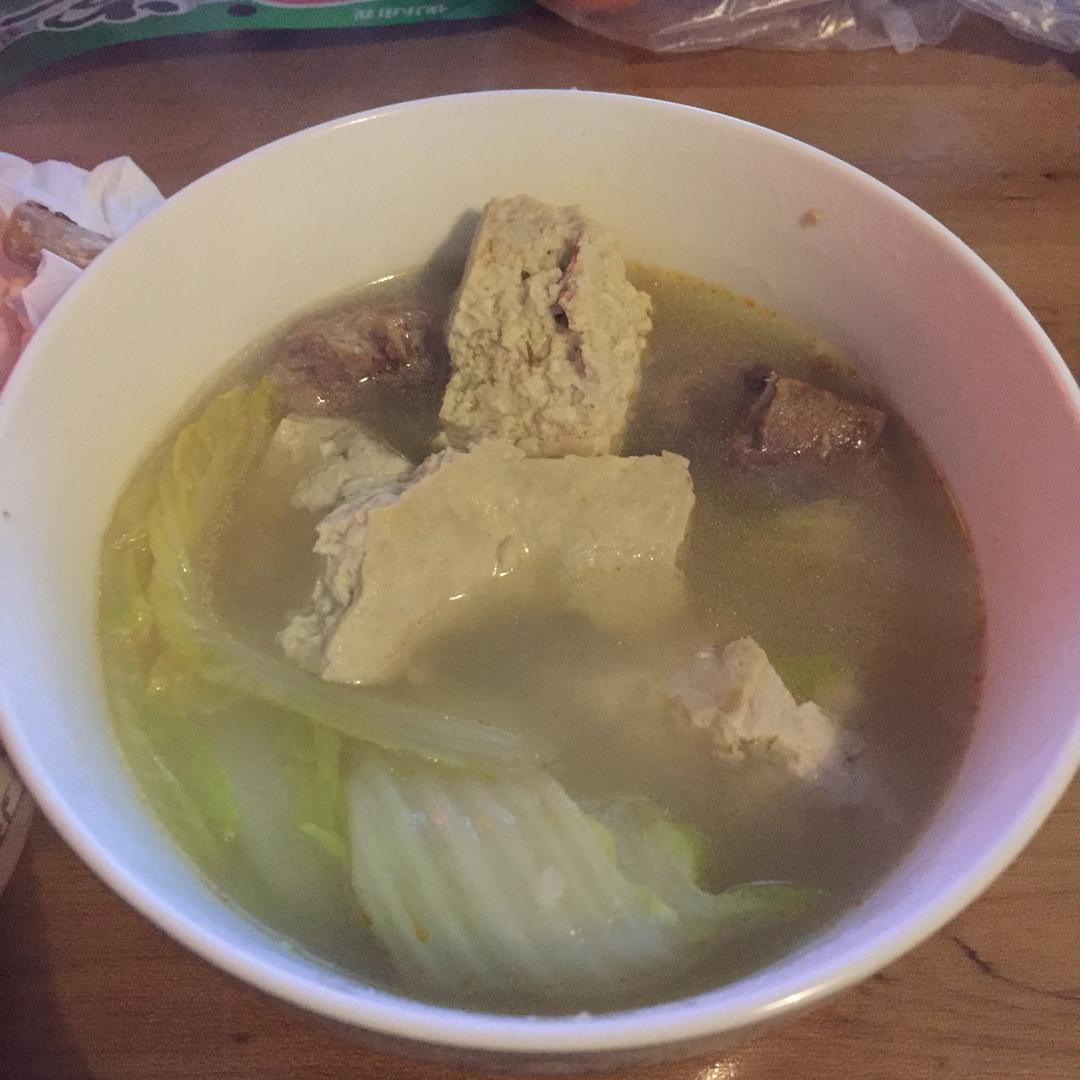 娃娃菜豆腐鱼汤