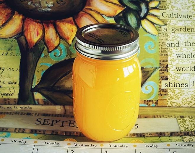 梨+橙鲜榨果汁（原汁机版）的做法