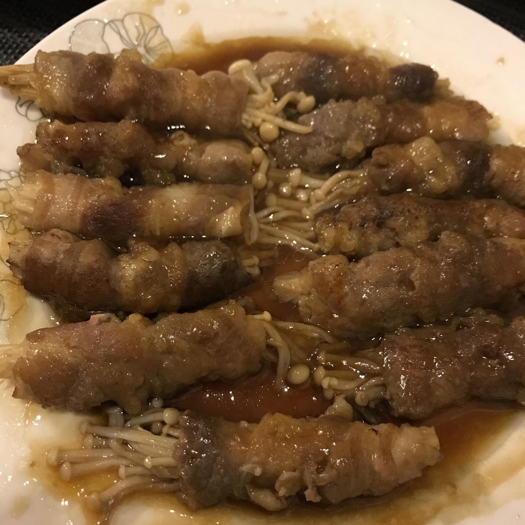 肥牛金针菇卷