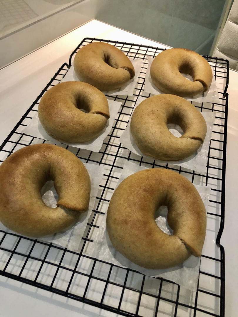 全麦红茶贝果（全麦含量50%）