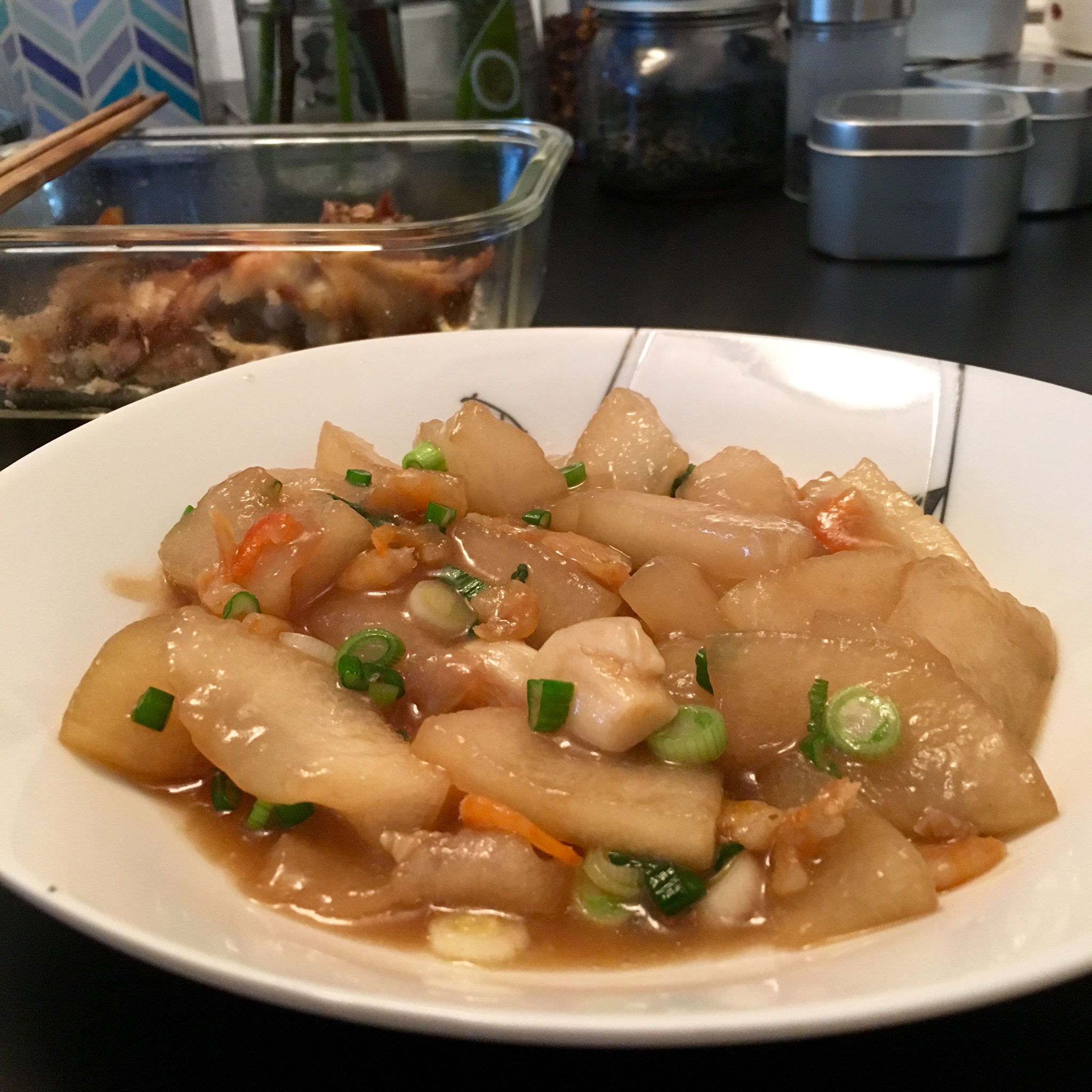 蚝油焖冬瓜