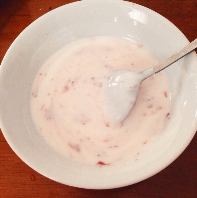自制草莓酸奶