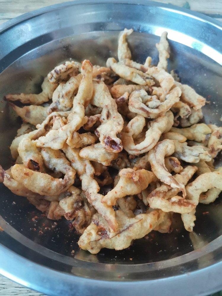 椒盐蘑菇-超好吃的下酒菜