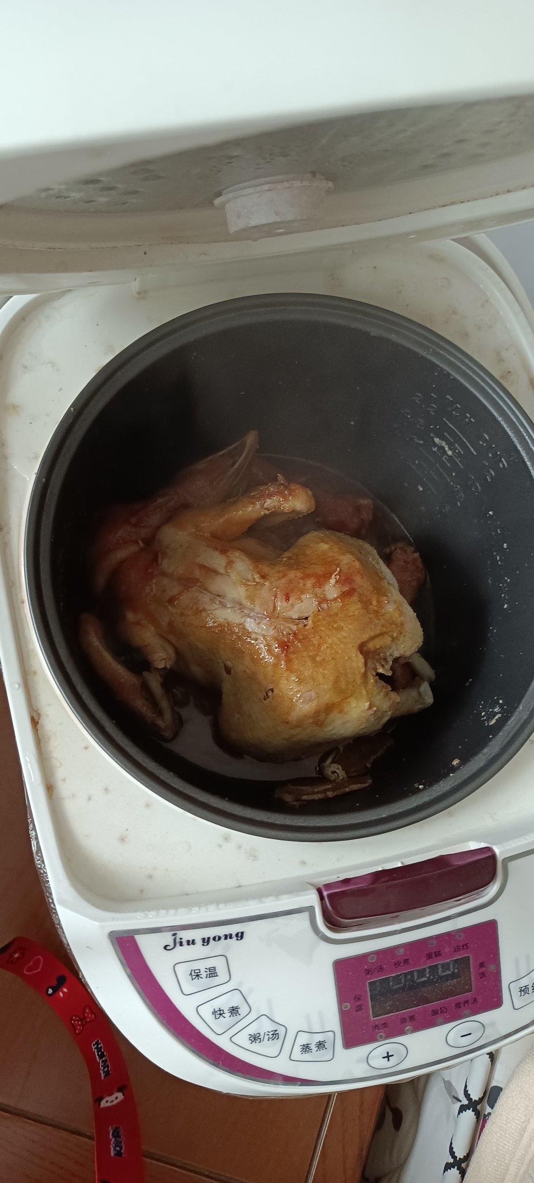 电饭煲盐焗鸡【手撕鸡】简易版
