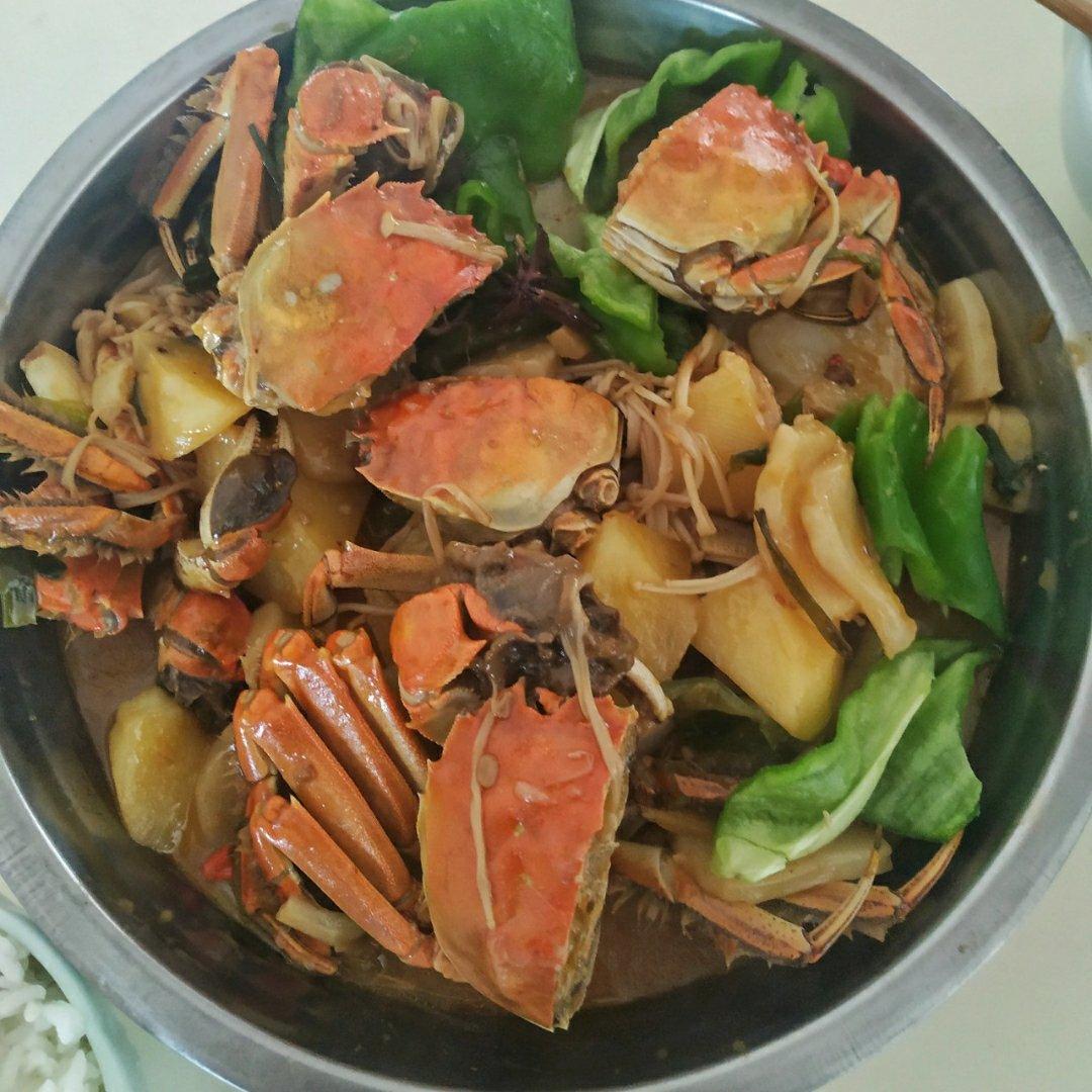 【肉蟹煲】