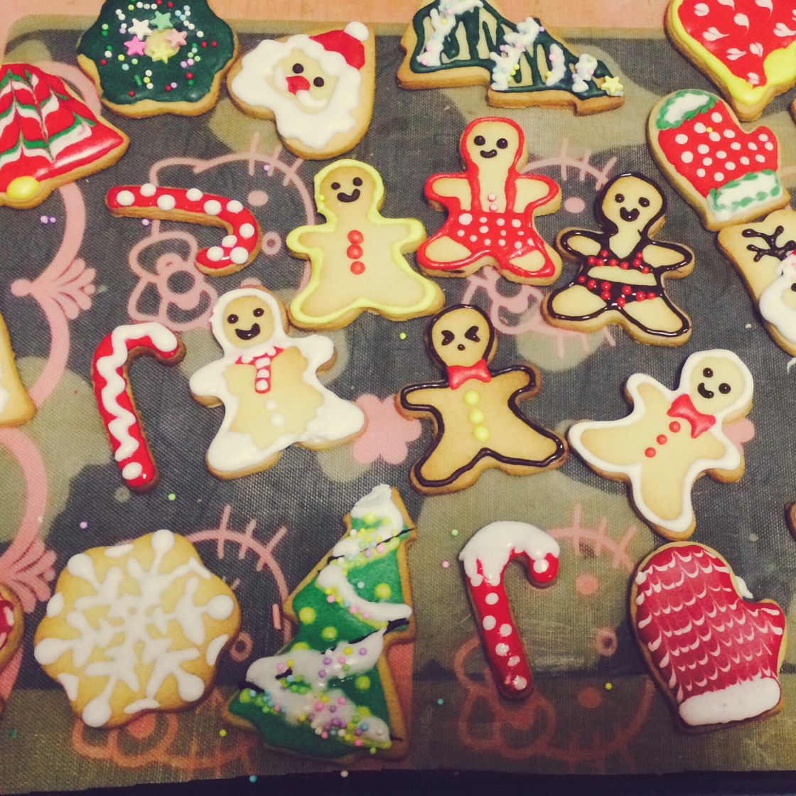 圣诞节糖霜饼干