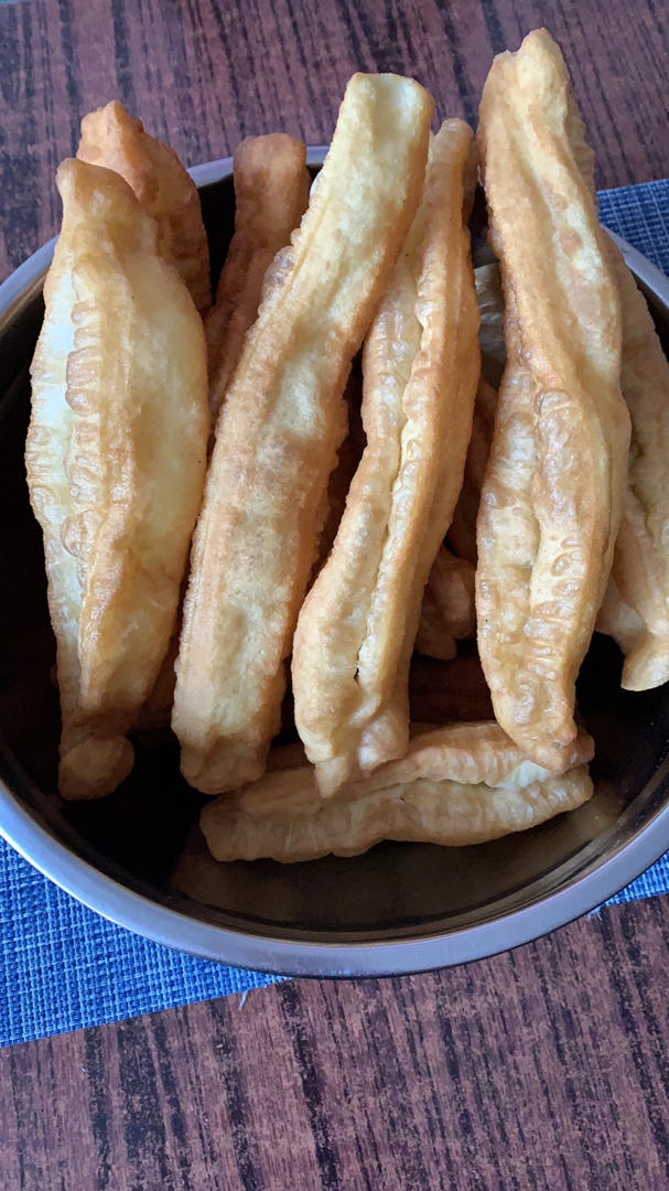 在家做✌️最简单的油条‼️蓬松香脆😋健康好吃