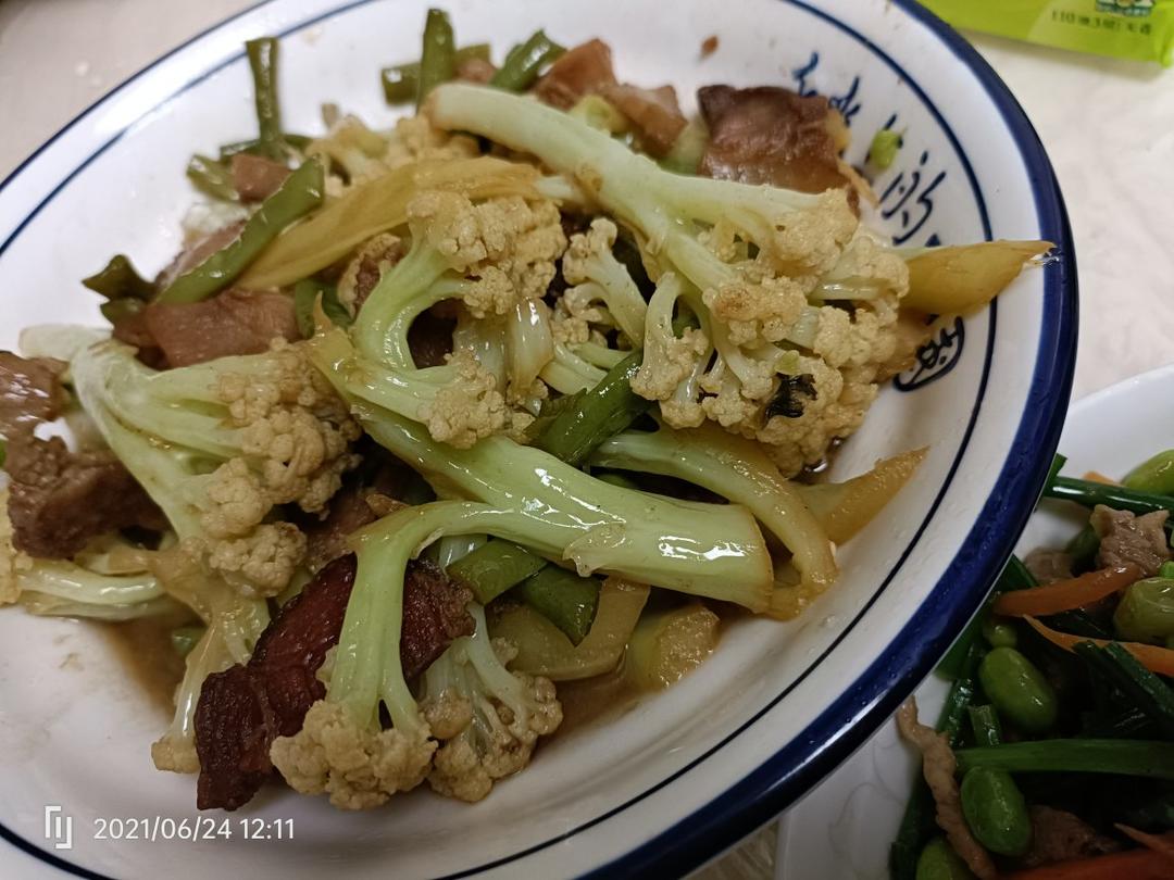 花菜烧肉