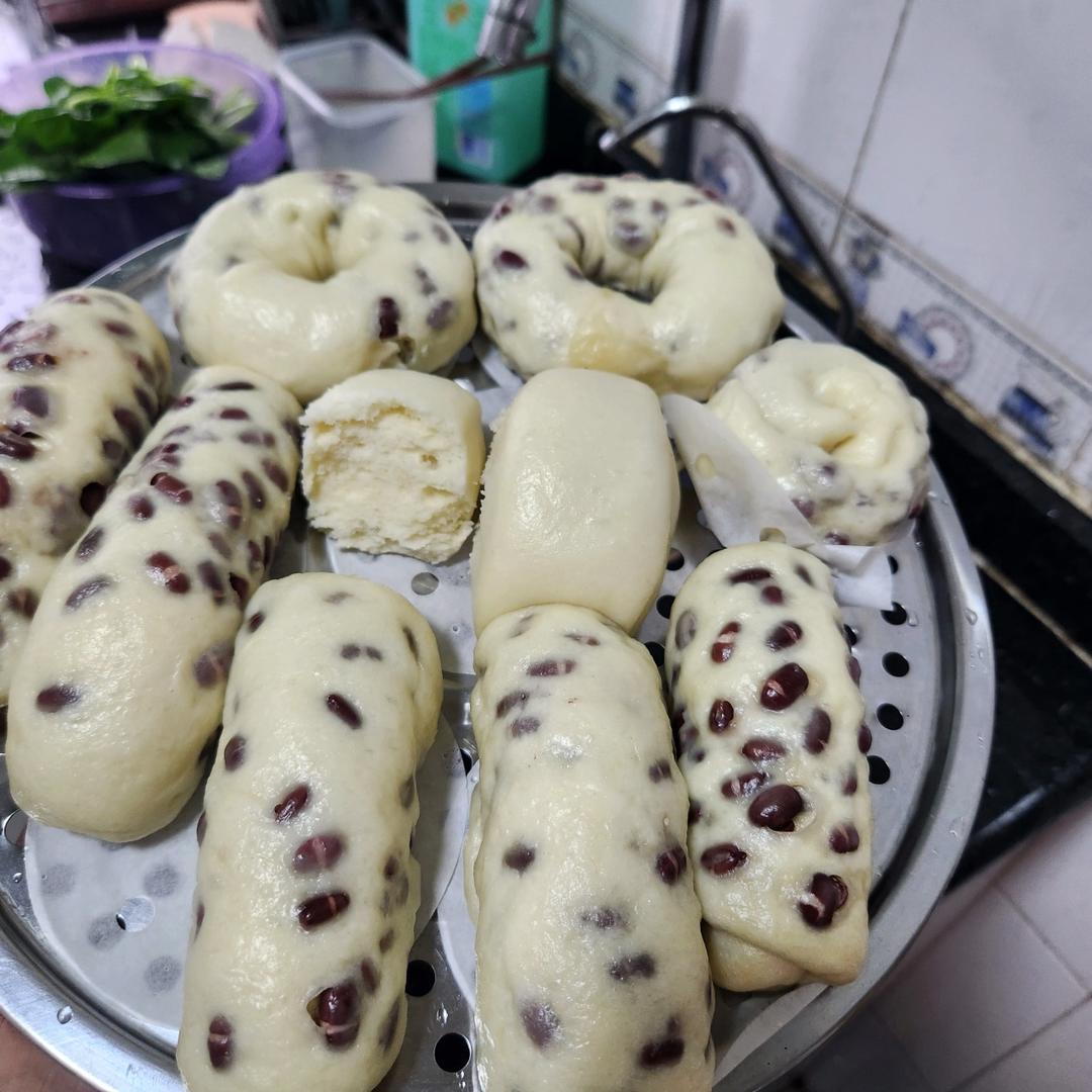 波兰种＋水合法全麦馒头（一次发酵）