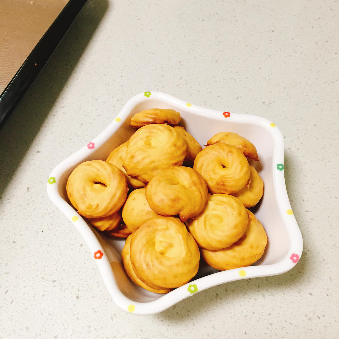 低糖无油版婴儿零食—奶香蛋黄小饼干