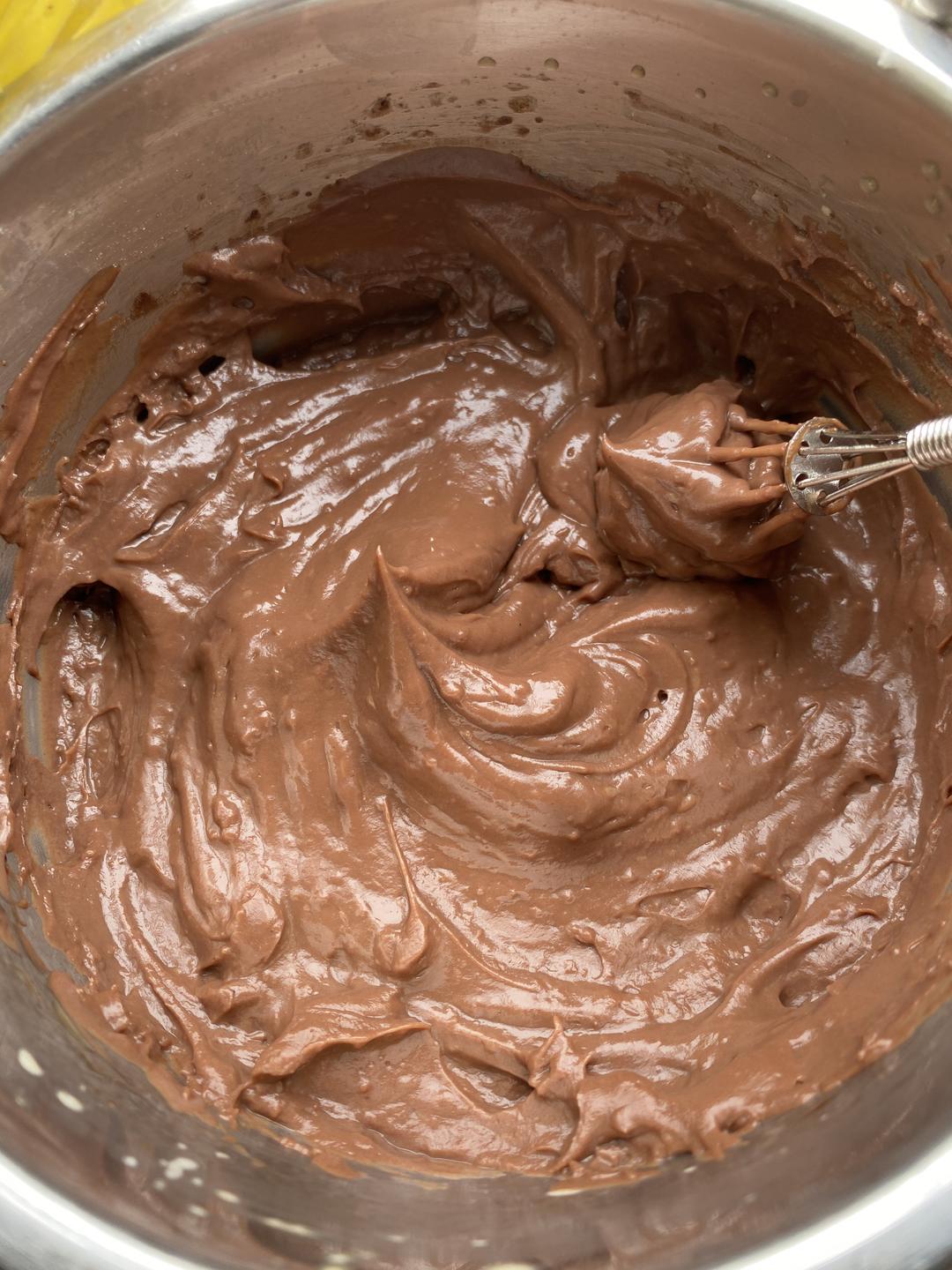 巧克力卡仕达酱