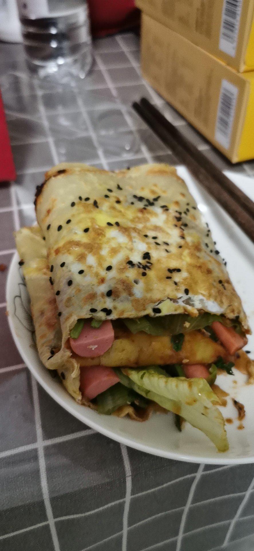 咕噜咕噜228做的妈妈牌煎饼果子