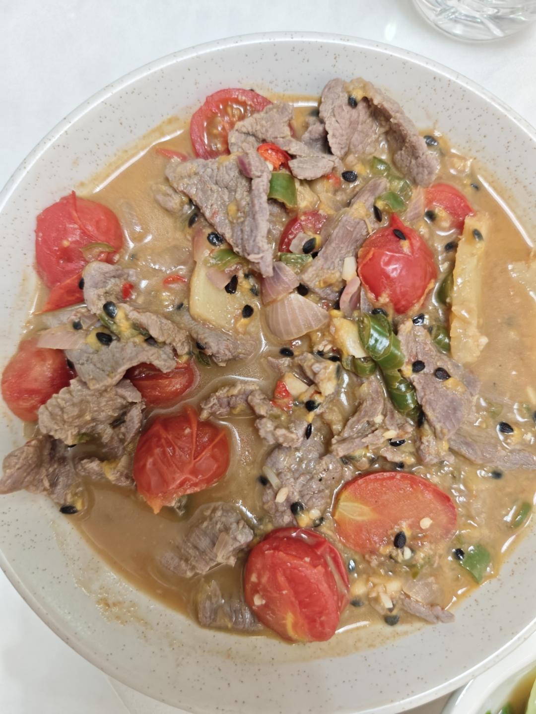 百香果炖牛肉