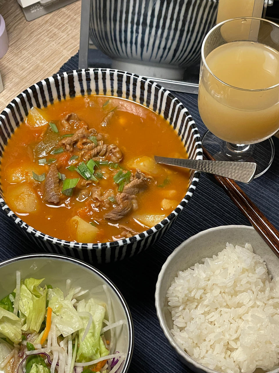 番茄土豆肥牛锅