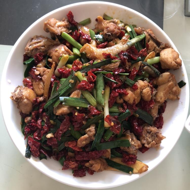 茶油炒土鸡