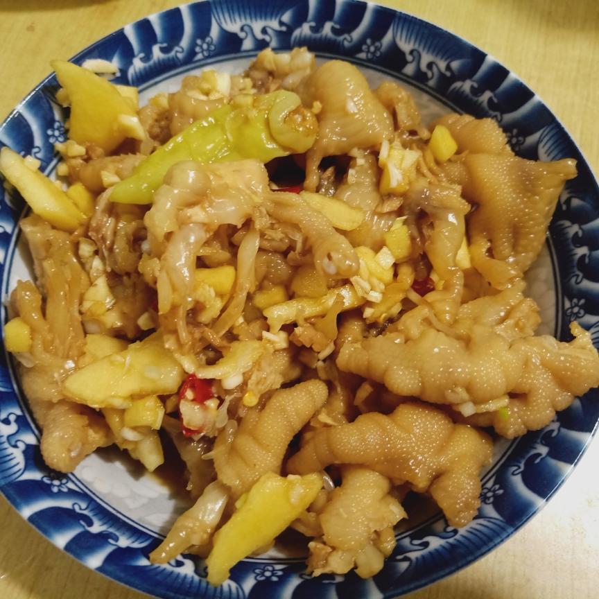 柠檬脱骨鸡爪简约版
