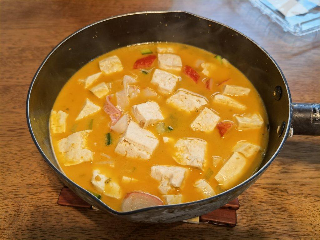 咸蛋黄豆腐羹