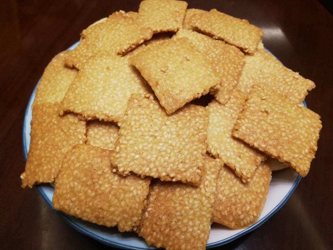芝麻薄脆饼干