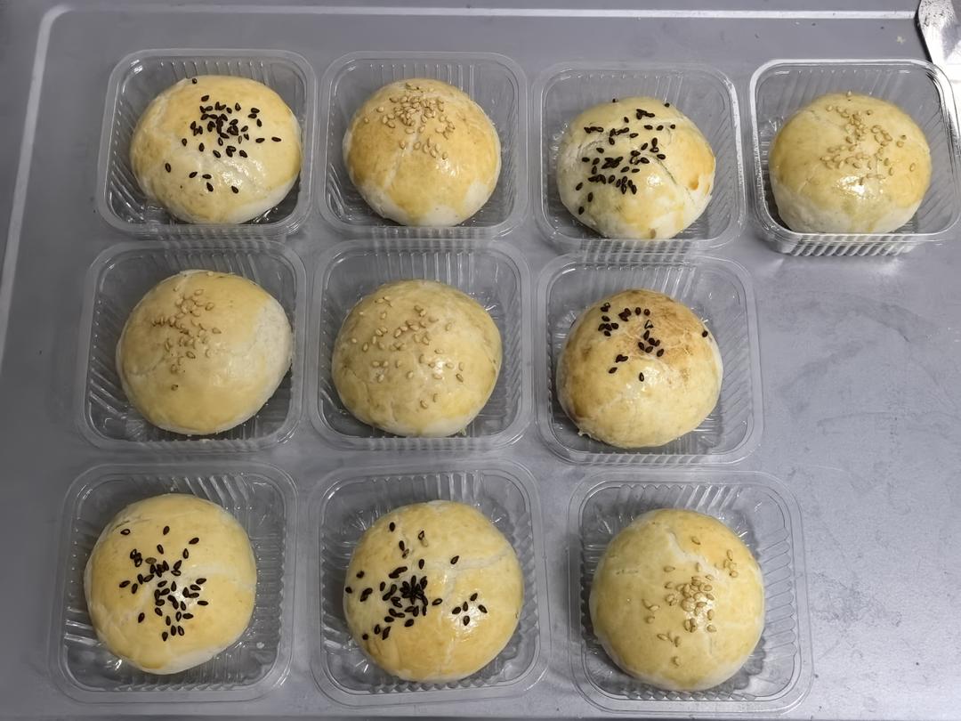 超简单 免揉 酥掉渣的蛋黄酥(超详细附全程视频)不破酥『万能酥皮』