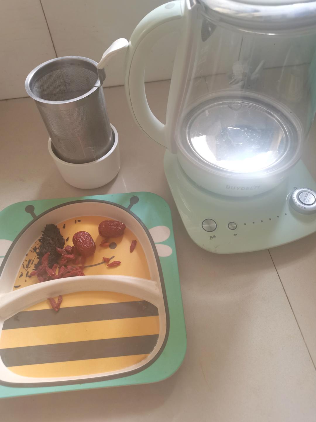 红枣普洱茶【5-6月北鼎养生壶食谱】