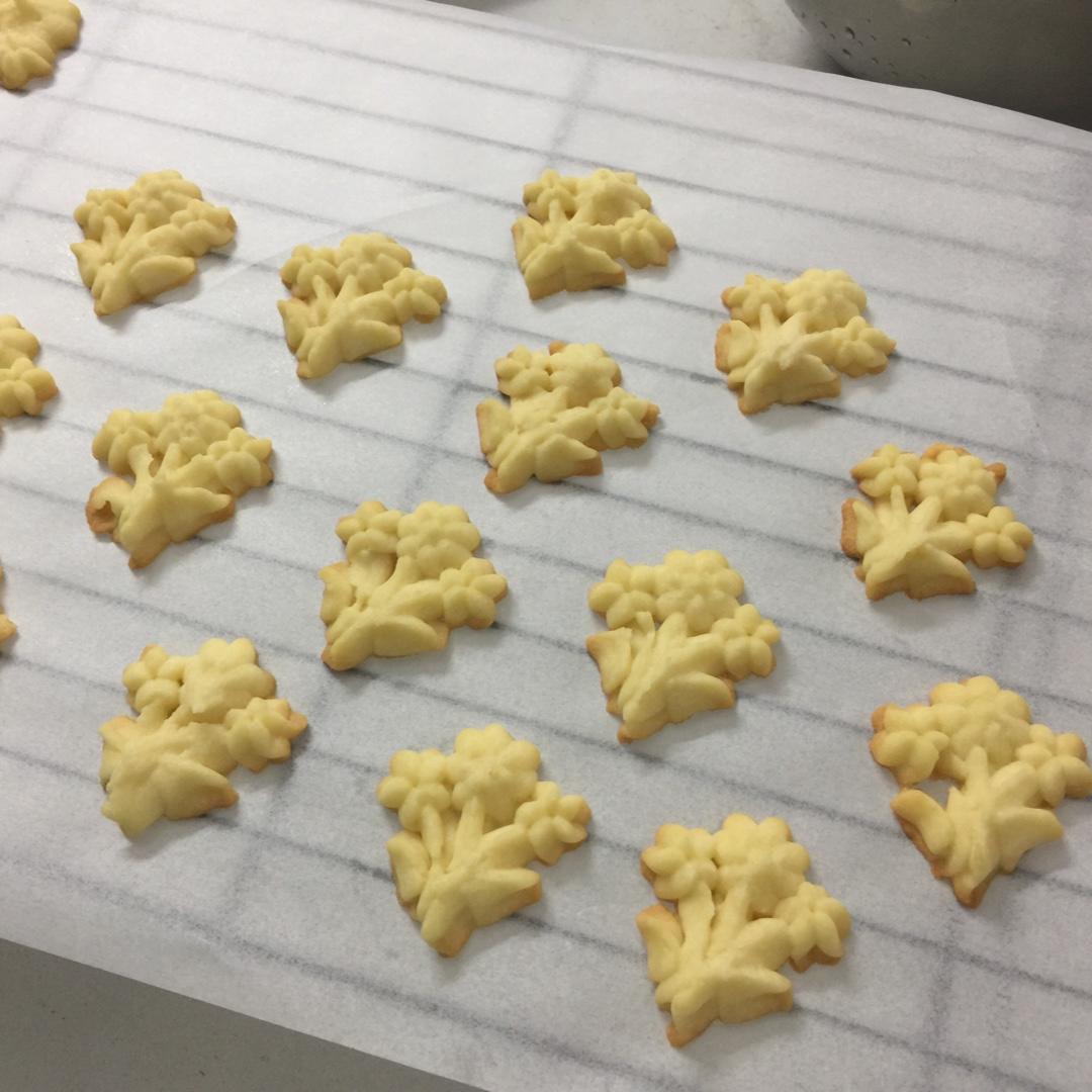 淡奶油版软曲奇 黄油曲奇 无蛋曲奇