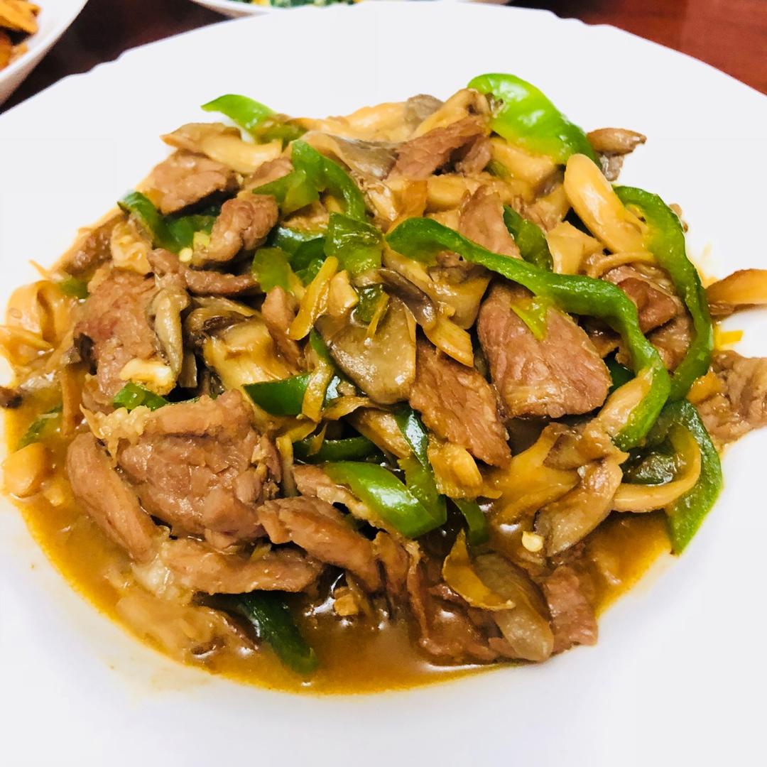 蘑菇炒肉