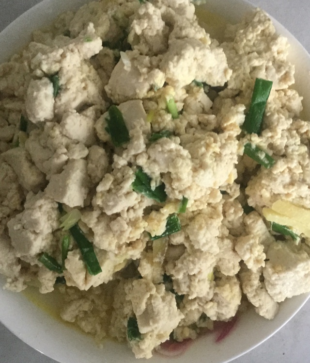 小素菜--鸡刨豆腐