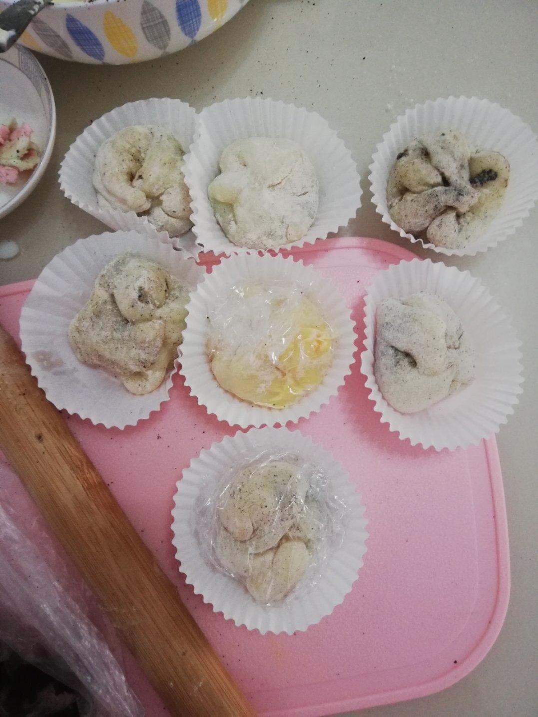 腹黑白胖子——奥利奥雪媚娘