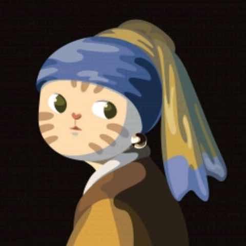 昏昏欲睡的猫