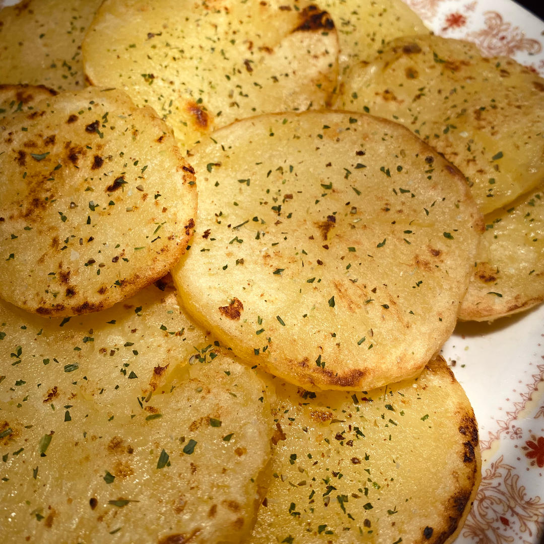 懒人版快手煎土豆的做法