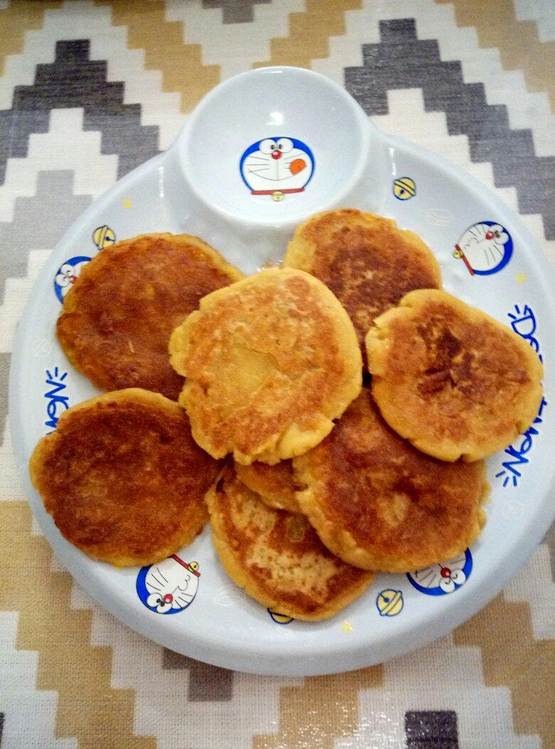 食手艺做的红薯饼