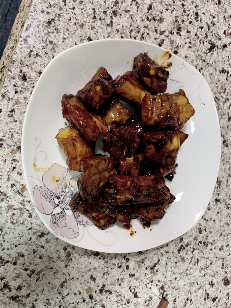 糖醋排骨/糖醋小排（不放油）（12345口诀做出正宗上海本帮）