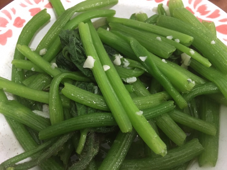 の微醺做的蒜蓉瓜苗